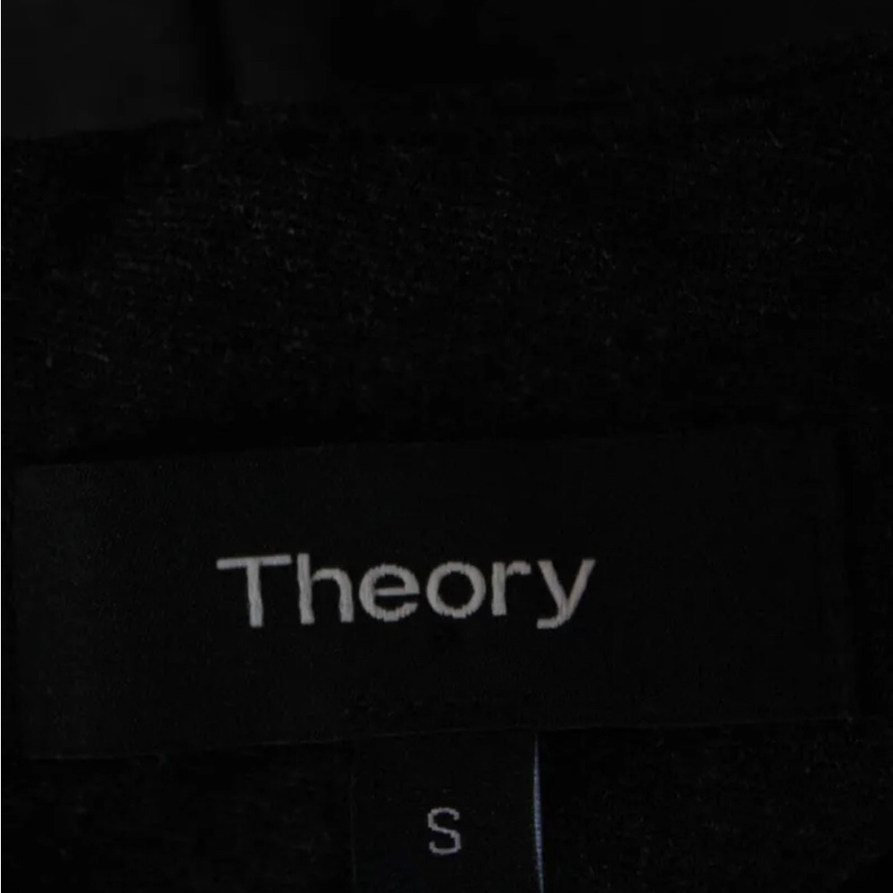 Theory Womens Turtleneck Solid Double Layer Blous… - image 5